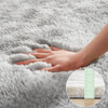 Soffici tappeti moderni per soggiorno camera da letto Peluche a pelo alto tinto in massa Tappeto antiscivolo Camera per bambini Camera dei bambini Decorazione per la casa Tappeto