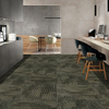 Nilon PP Commercial Office Non Woven PVC Backing Carpet Jubin 