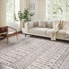 Tapis de sol doux lavables vintage 4 x 6 pour la maison